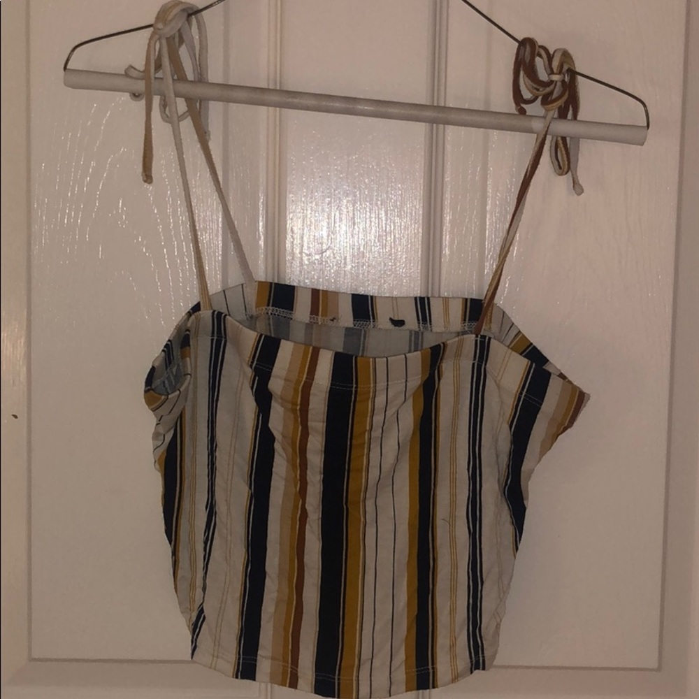striped tank top